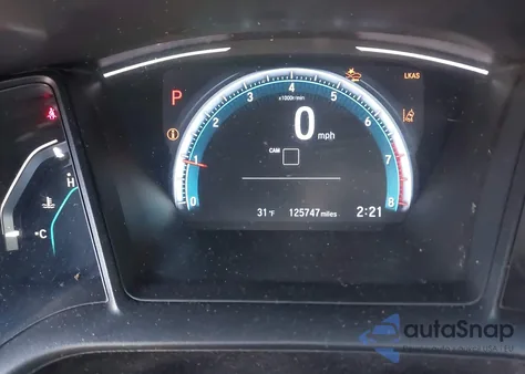 2019 Honda Civic Lx из США, поврежденный, VIN 2HGFC2F68KH515921